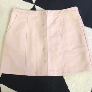 Blush Mini Skirt Size L